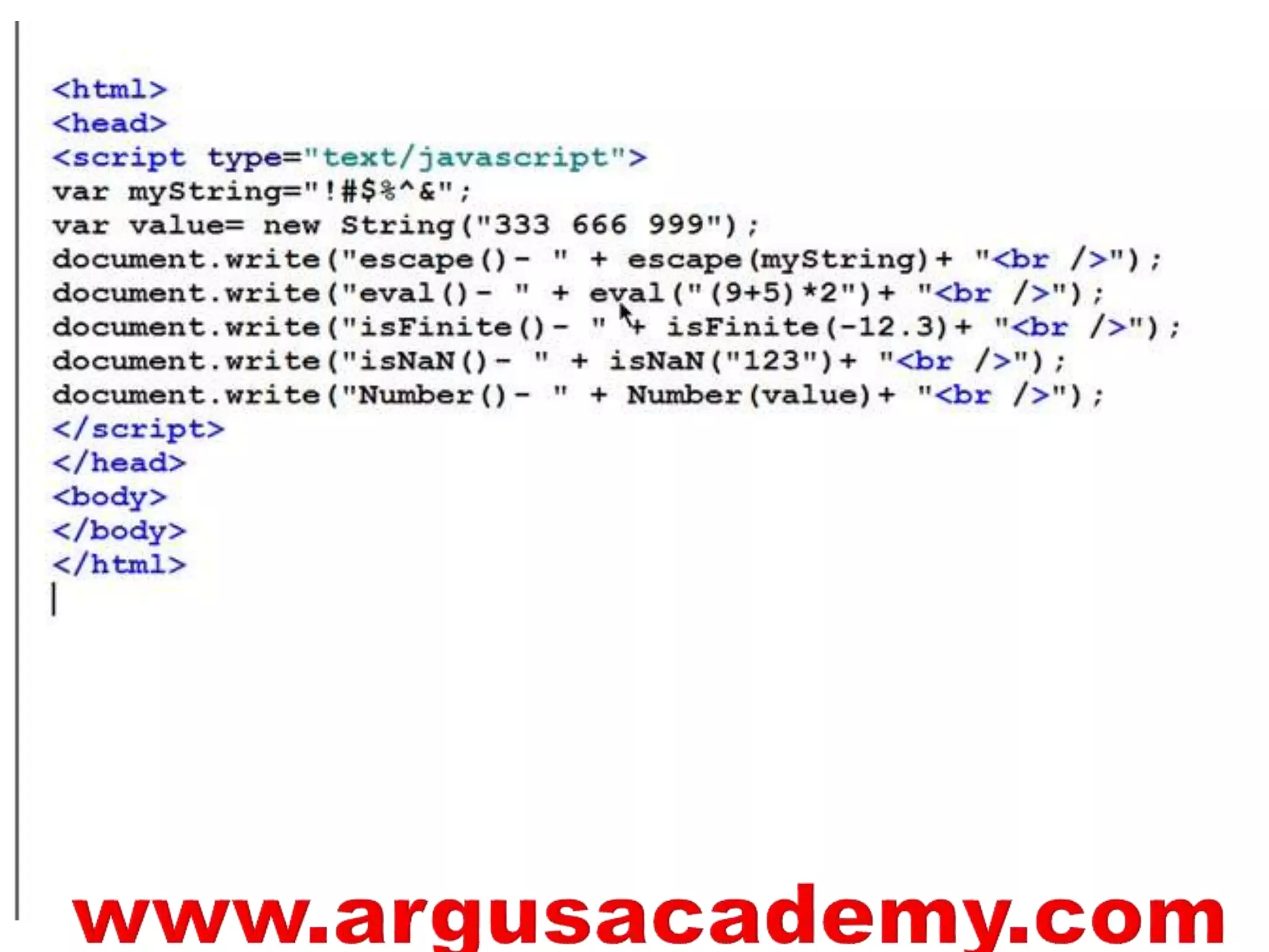 Java script