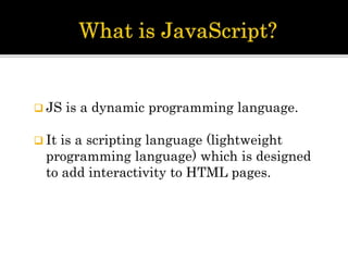 Javascript | PPTX