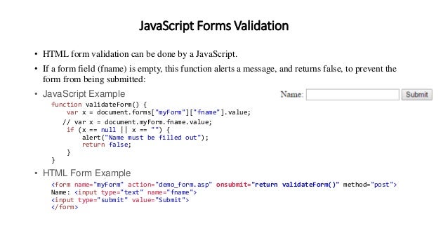 Ascript Forms Validation E2 80 A2 Html Ascript Forms Validation E2 80 A2 Html