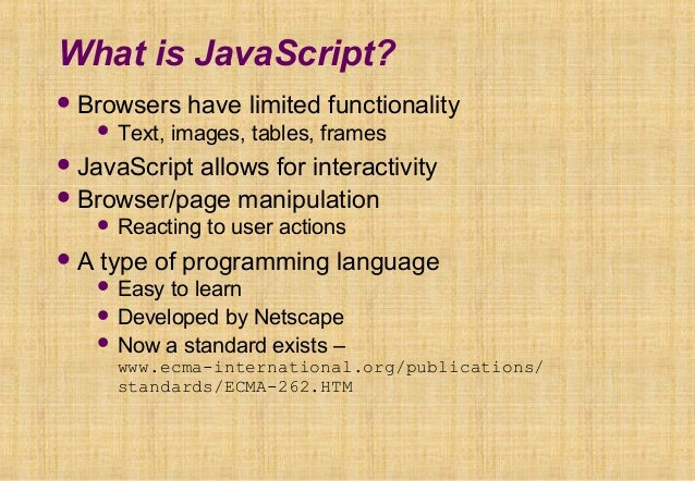 Javascript