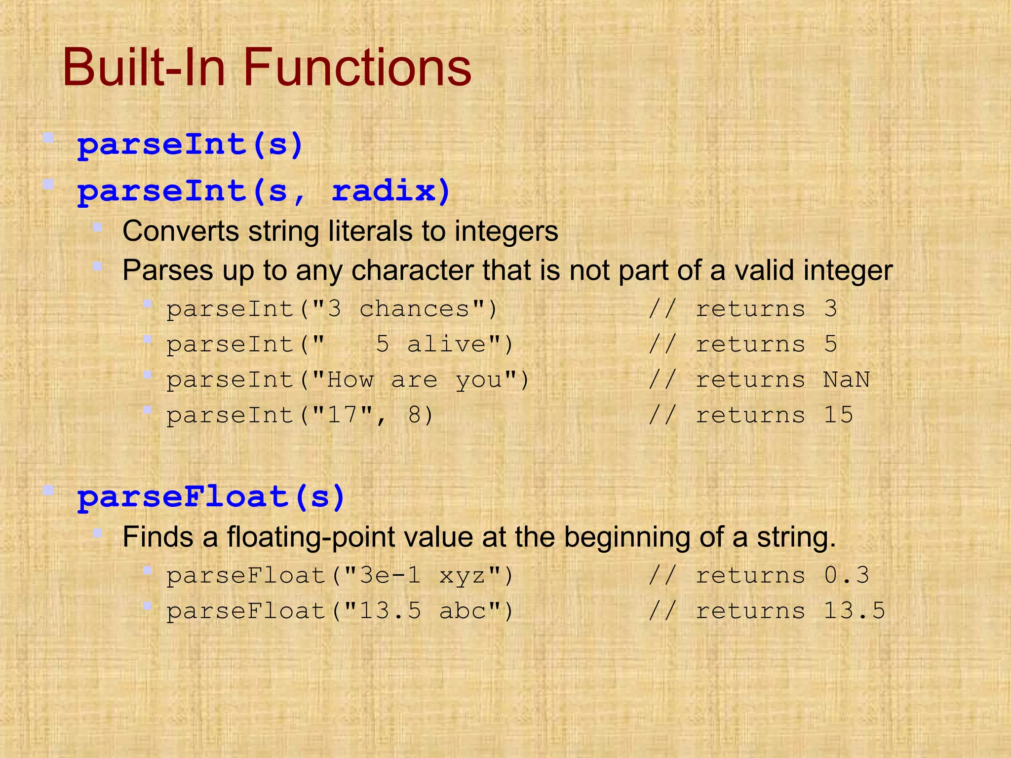 Javascript | PPT