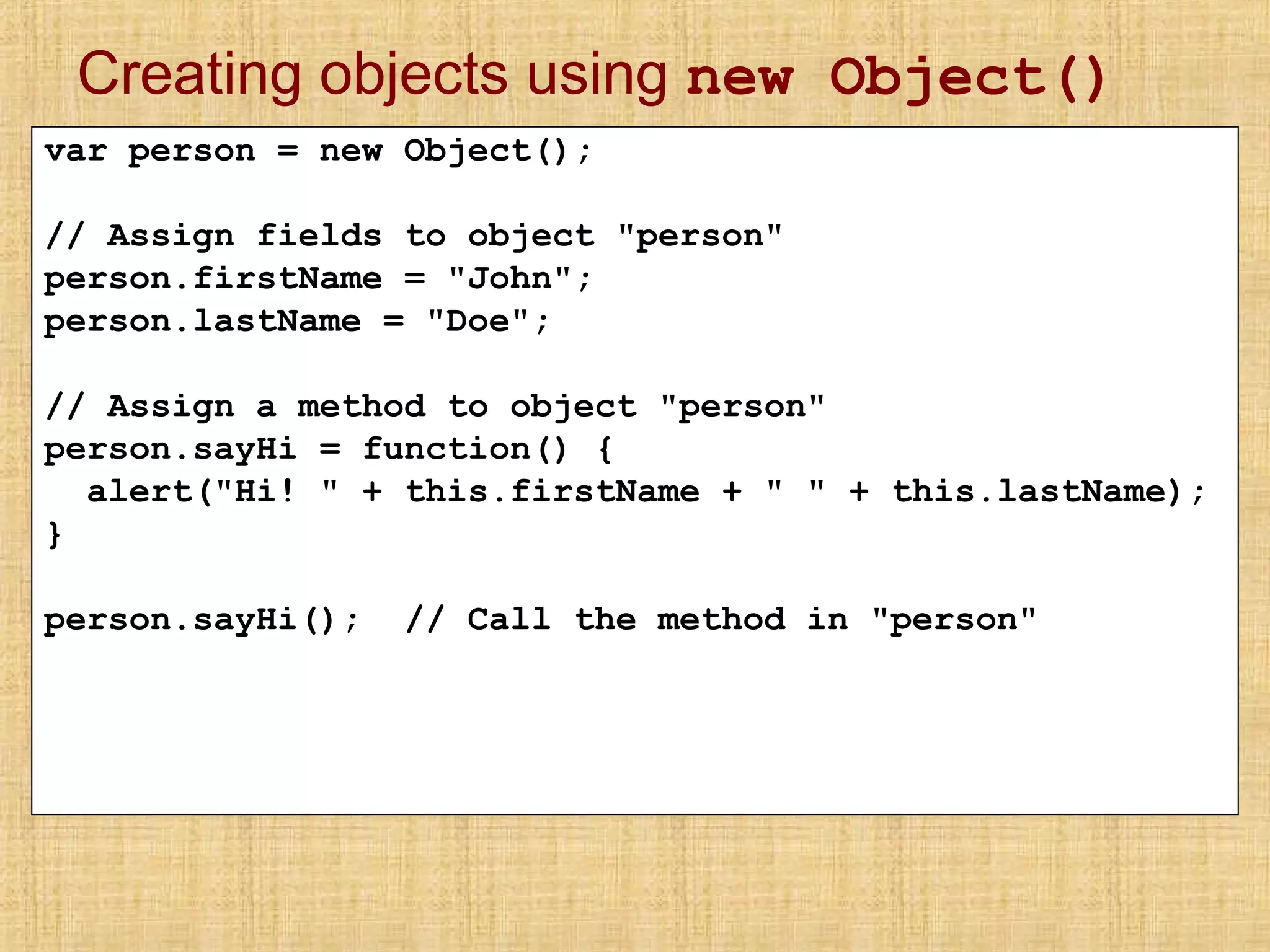 Javascript | PPT