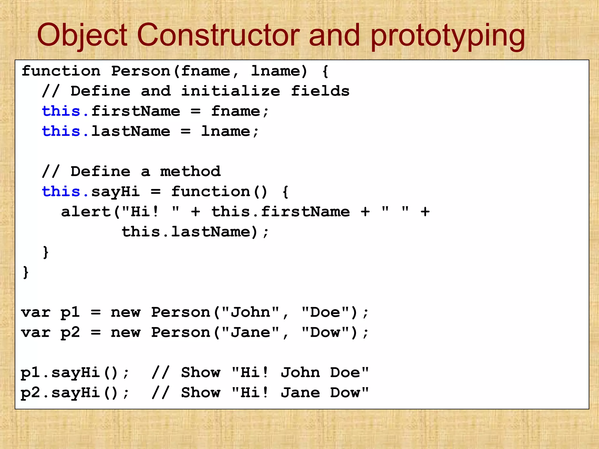 Javascript | PPT
