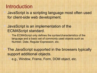 Javascript | PPT
