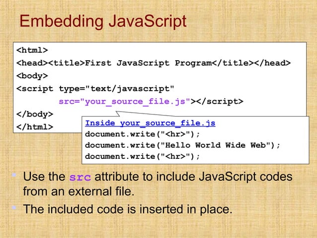 Javascript | PPT
