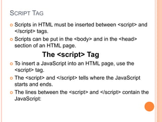 Java script | PPT