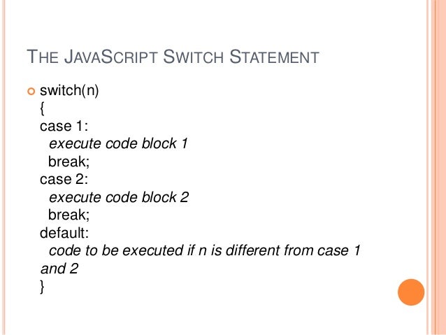 Java script