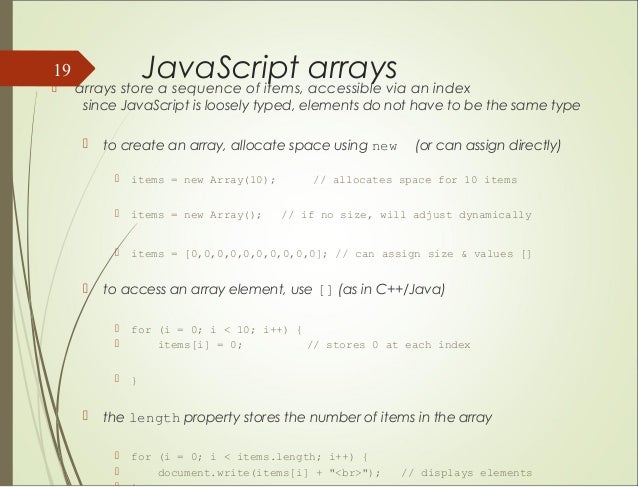 Java script
