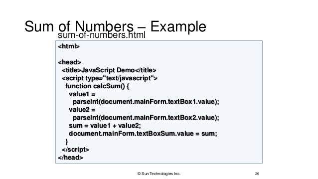 37 javascript sum function example modern javascript blog