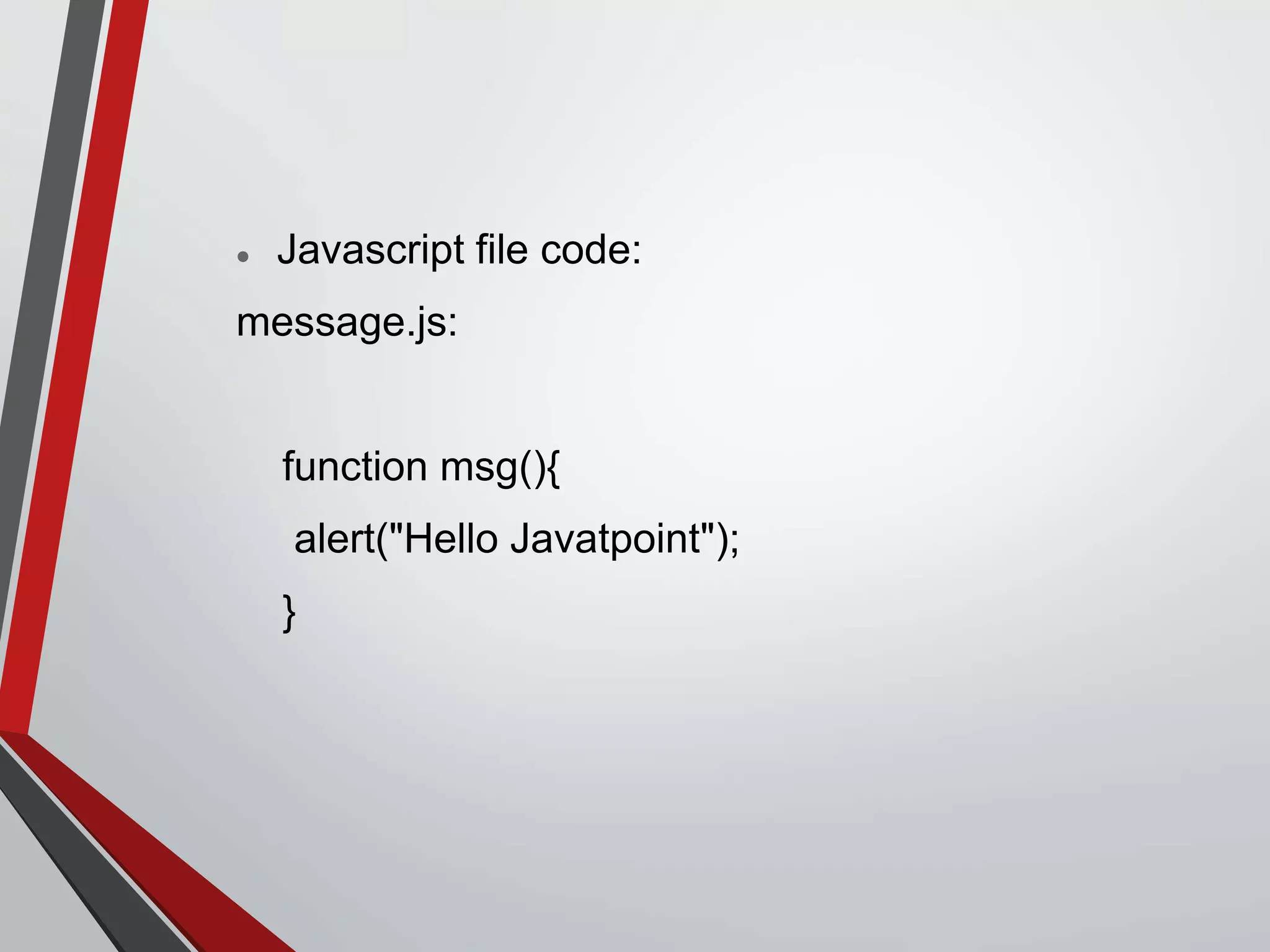 Javascript | PPT
