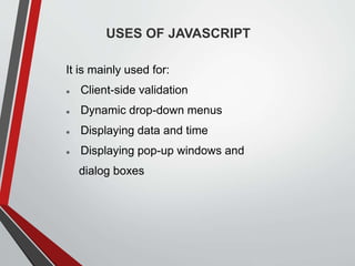 Javascript | PPT