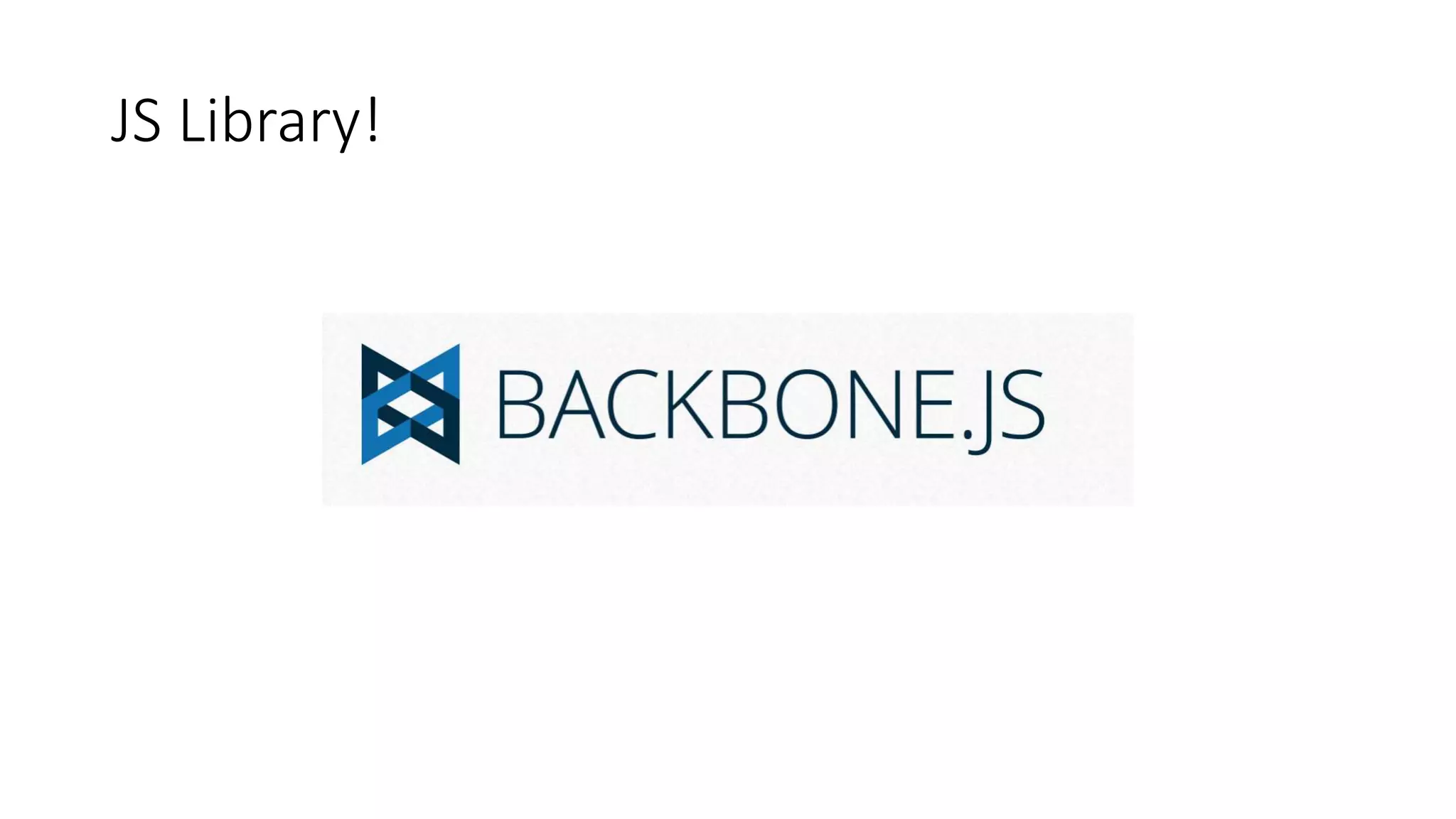 JS Library!
 