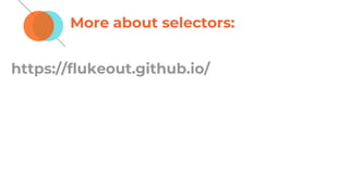 More about selectors:
https://flukeout.github.io/
 