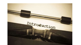 Introduction
 