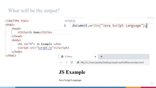 What will be the output?
23
 