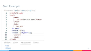 Null Example
49
 
