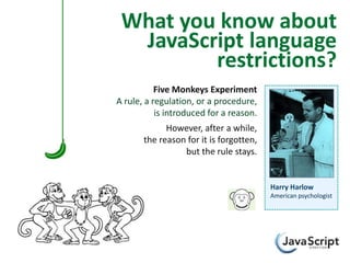 Javascript as a Platform | PPT