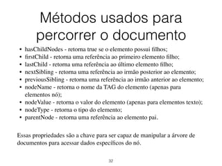 CSS
<!DOCTYPE html>
<html>
<body>
<img id="img1"
src="pic_htmltree.gif">
<img id="img2"
src="pic_navigate.gif">
<p id="demo"></p>
<script>
document.getElementById("demo").
innerHTML =
"The id of the first image is "
+ document.images[0].id;
</script>
</body>
</html>
32
<!DOCTYPE html>
<html>
<head>
<script>
function bgChange(bg) {
document.body.style.background = bg;
}
</script>
</head>
<body>
<h2>Change background color</h2>
<p>Mouse over the squares!</p>
<table style="width:300px;height:100px">
<tr>
<td
onmouseover="bgChange(this.style.backgroundColor)"
onmouseout="bgChange('transparent')"
style="background-color:Khaki">
</td>
<td
onmouseover="bgChange(this.style.backgroundColor)"
onmouseout="bgChange('transparent')"
style="background-color:PaleGreen">
</td>
<td
onmouseover="bgChange(this.style.backgroundColor)"
onmouseout="bgChange('transparent')"
style="background-color:Silver">
</td>
</tr>
</table>
</body>
</html>
 