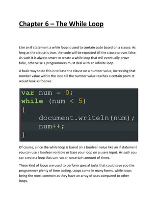 Javascript breakdown-workbook | PDF