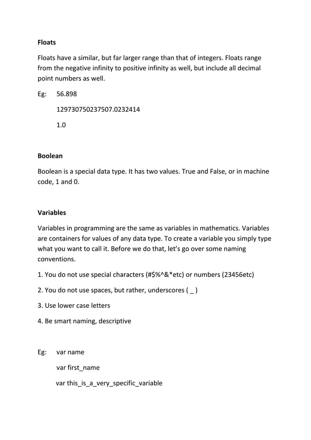 Javascript breakdown-workbook | PDF