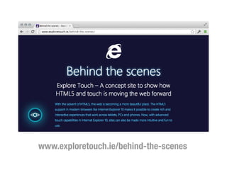 www.exploretouch.ie/behind-the-scenes
 