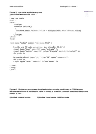 Javascript es6-ejercicios-resueltos-parte-1 | PDF