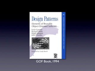 GOF Book, 1994
 