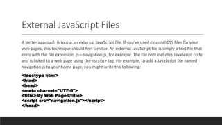 JavaScript - Getting Started.pptx