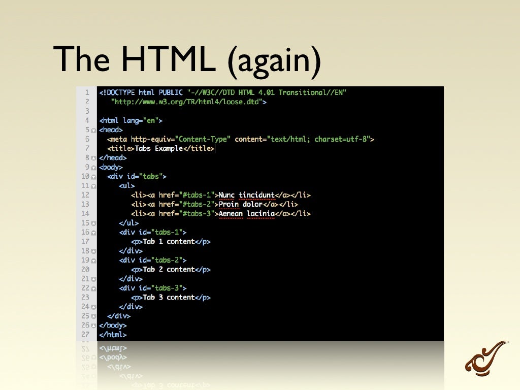 Four JavaScript Functions • init()