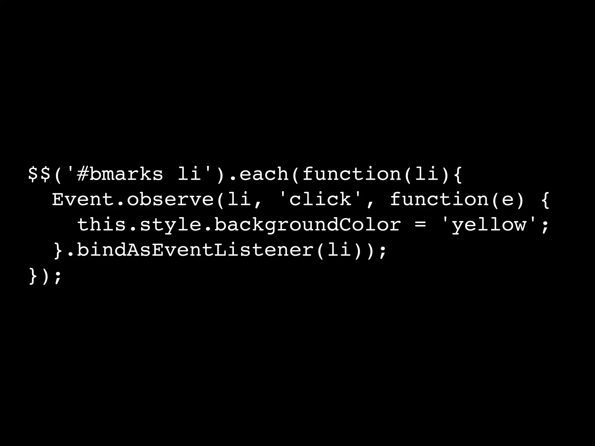 JavaScript Libraries: The Big Picture