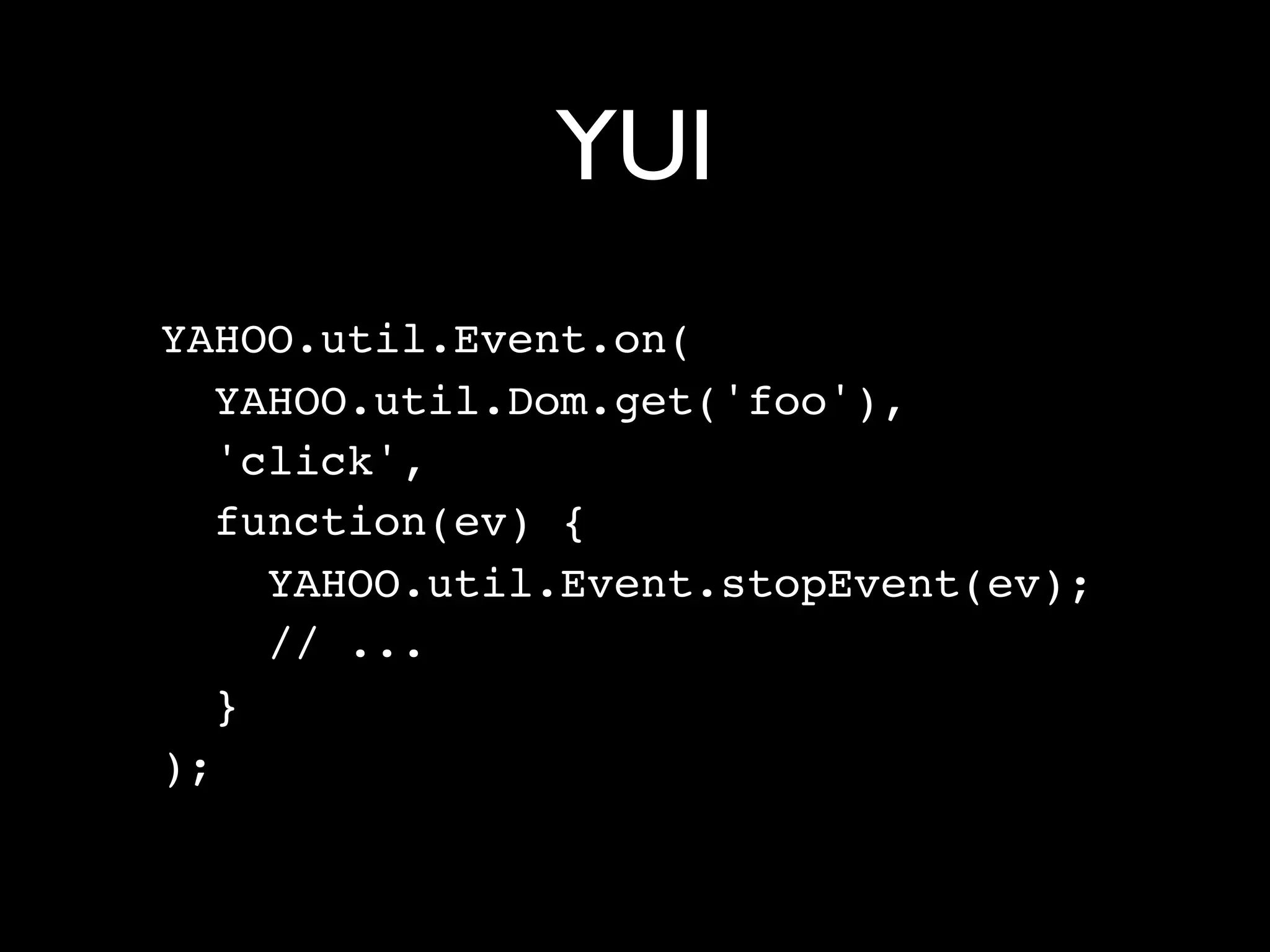 JavaScript Libraries: The Big Picture