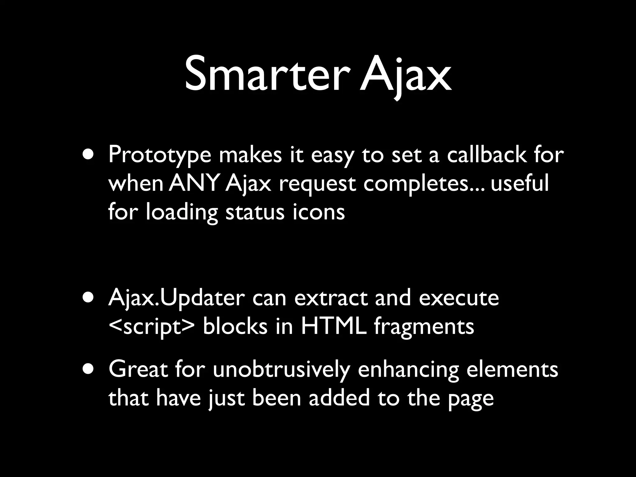 JavaScript Libraries: The Big Picture