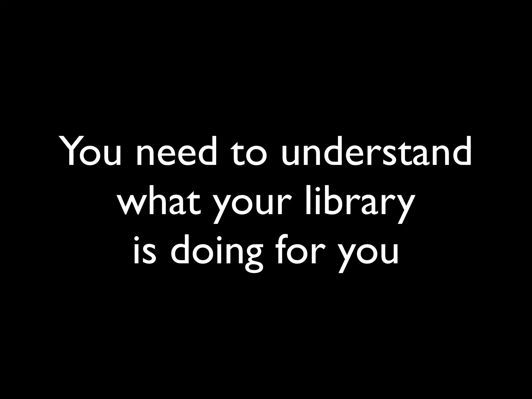 JavaScript Libraries: The Big Picture