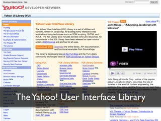 JavaScript Libraries: The Big Picture