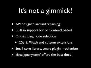 JavaScript Libraries: The Big Picture