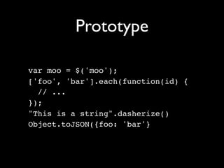 JavaScript Libraries: The Big Picture
