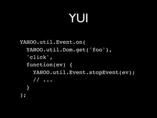 JavaScript Libraries: The Big Picture