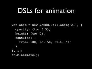 JavaScript Libraries: The Big Picture