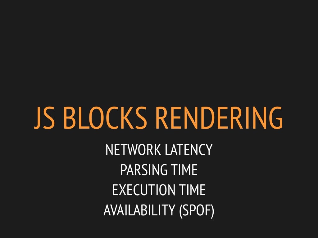 All you need to know about JavaScript loading and execution in the br…