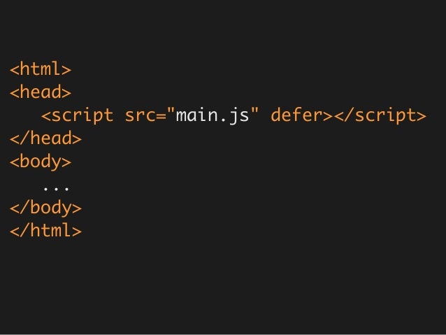 All you need to know about JavaScript loading and execution in the br…