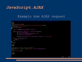 Javascript no SAPO e libsapojs