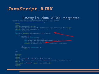 Javascript no SAPO e libsapojs