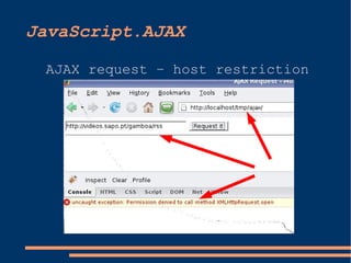 Javascript no SAPO e libsapojs