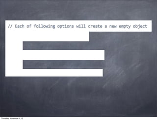 Thursday, November 1, 12
 