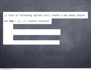 Thursday, November 1, 12
 