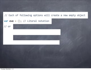 Thursday, November 1, 12
 