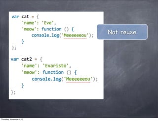 Not reuse




Thursday, November 1, 12
 