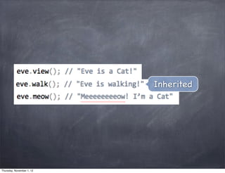 Inherited




Thursday, November 1, 12
 
