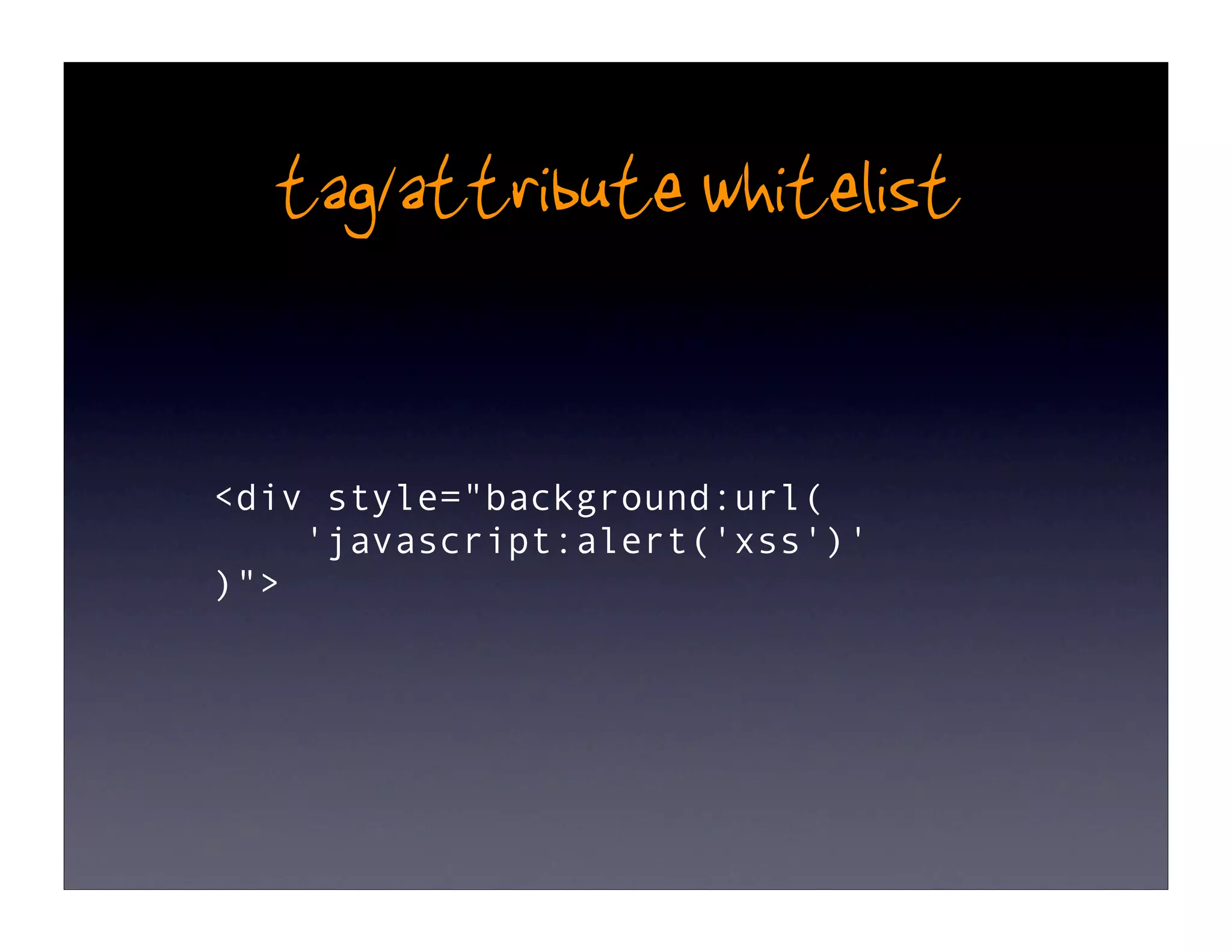 JavaScript Security