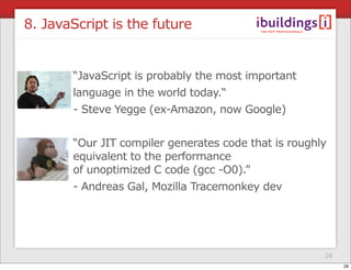 Javascript: 8 Reasons Every PHP Developer Should Love It